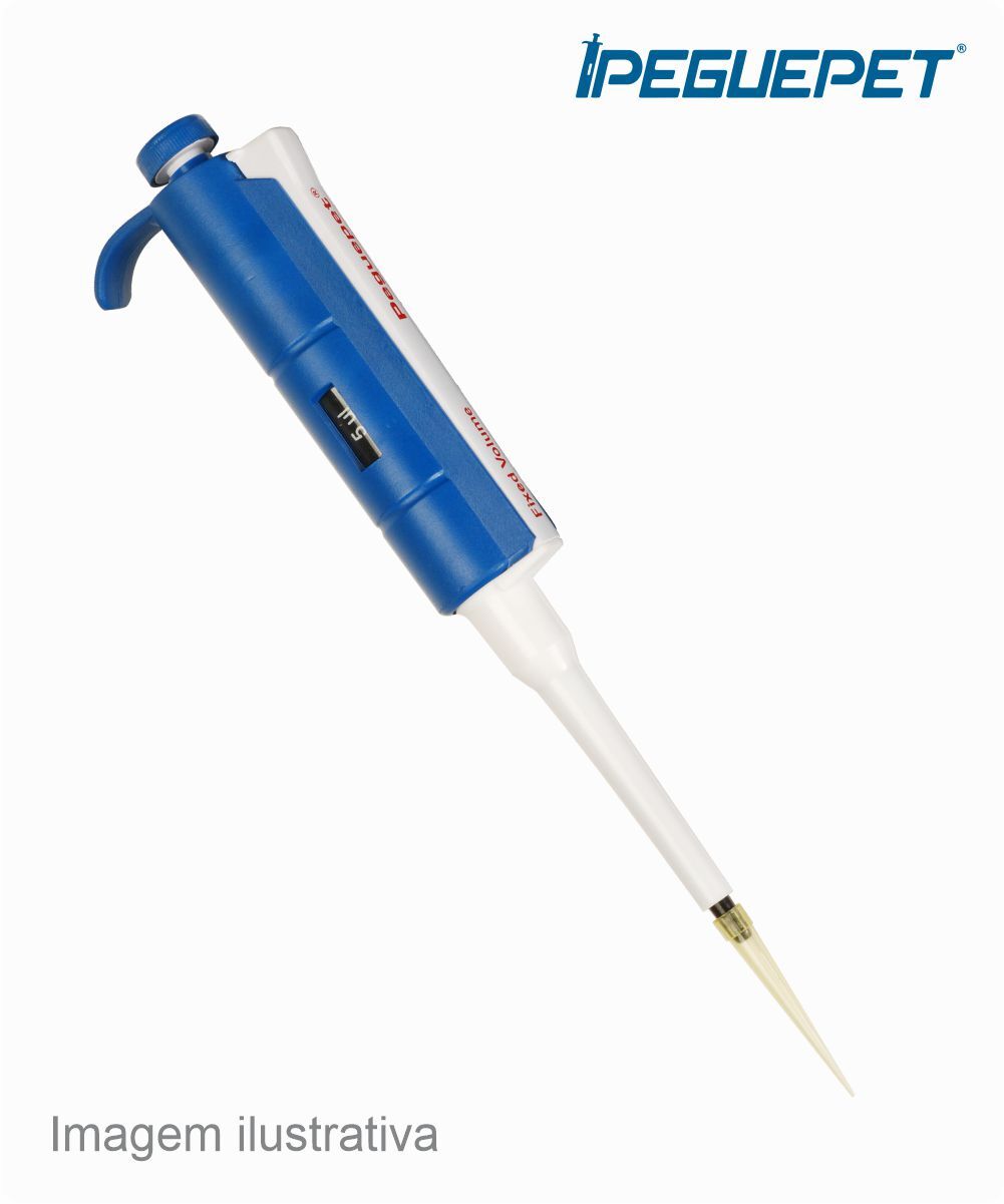 Micropipeta volume fixo 5.000µl